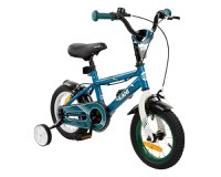 Bicicleta 12 inch Makani cu roti ajutatoare Windy Blue - 1