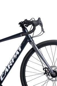 Bicicleta Carpat Adv C28300RG GriAlb, CursieraCyclocrossGravel, roti 28 inch, aluminiu 16 viteze, echipare A3-LTW00, frane disc - 4