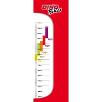 Bicicleta copii Dino Bikes 14 BMX negru si verde - 1