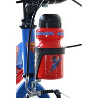 Bicicleta copii Dino Bikes Superman 20 inch, varsta 7-11 ani, inaltimea 120-145 cm, frana de mana pe roata fataspate, suport cu sticla de apa, cric, claxon pe ghidon, rotile sunt prevazute cu reflectoare, anvelope gonflabile - 2