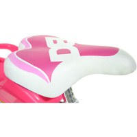 Bicicleta copii Dino Bikes Unicorn 14 inch ,varsta 4-7 ani, inaltimea 95-115 cm, frana de mana pe roata din fataspate, cosulet fata si scaun pentru papusa in spate, pinion spate fix, roti ajutatoare detasabile - 8