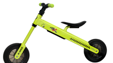 Bicicleta copii fara pedale Balance B-Bike Green, cadru pliabil, varsta 2-4 ani, roti din cauciuc