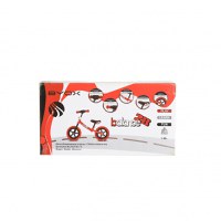 Bicicleta copii fara pedale Byox 2B balance Red 12 inch, de la 2 ani pana la greutatea de 20 kg, ghidon reglabil pe inaltime, roti din spuma EVA, inaltimea scaunului reglabila de la 35 cm la 45 cm - 3