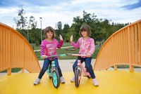 Bicicleta copii fara pedale Byox Go On grey 12 inch, roti din spuma EVA, scaun reglabil 32-41 cm, cadru din aliaj de magneziu, roti din spuma rezistenta, greutate maxima 30 kg - 5