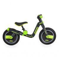 Bicicleta copii fara pedale Byox Harly Green 12 inch, de la 2 ani pana la 50 kg, scaun moale reglabil de la 33-38 cm,  anvelope din cauciuc plin, manere din cauciuc moale - 1
