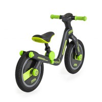 Bicicleta copii fara pedale Byox Harly Green 12 inch, de la 2 ani pana la 50 kg, scaun moale reglabil de la 33-38 cm,  anvelope din cauciuc plin, manere din cauciuc moale - 2
