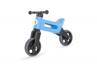 Bicicleta copii fara pedale Funny Wheels Rider Sport 2 in 1 Blue, transformabila din bicicleta cu 3 roti in 2 roti, varsta 1- 3 ani, inaltime scaun 27-29 cm, roti de cauciuc, greutate redusa 1,7 kg - 5