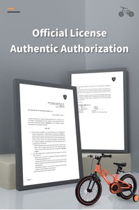 Bicicleta copii Lamborghini cadru magneziu alba 14 inch ,scaun reglabil de la 50 la 55 cm, potrivita pentru copii cu inaltimi intre 95-120 cm, frane pe ghidon, pedale antiderapabile, roti pneumatice cu jenti din aluminiu - 6