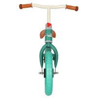 Bicicleta de echilibru fara pedale pentru copii, Ikonka, cu ghidonul si saua reglabile in inaltime, greutate redusa 1.8 kg, Trike Fix Balance Turcoaz - 7