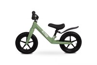 Bicicleta de echilibru fara pedale pentru copii Toyz Exter Green,Roti gonflabile,Sa confortabila din piele cu inaltime reglabila,Protectie noroi,Manere antiderapante,De la 3ani sau maxim 30kg - 3