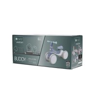 Bicicleta de echilibru Lorelli Buddy Blue 12-36 luni, roti spuma Eva, limitator de directie, greutate admisa 20 kg - 2