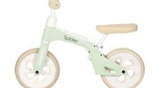 Bicicleta de tranzitie pentru copii Lorelli Spider Mint fara pedale, ghidon reglabil, sezut ajustabil, limitator de directie, cadru din aluminiu, roti 10 inch, greutate admisa 20 kg
