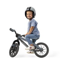 Bicicleta fara pedale Chillafish BMXie Vroom Anthracite, 12 inch, suport pentru picioare integrat, varsta 2-5 ani, scaun reglabil, anvelope EVA, greutate admisa 35 kg - 7