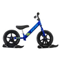 Bicicleta fara pedale Dhs Ride-on albastru - 2
