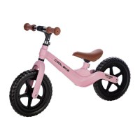 Bicicleta fara pedale Free2Move Cool Bike Pink cu ghidon si sa reglabile, roti din Eva, greutate admisa 30 kg, roti 12 inch, 24 luni+ - 5