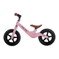 Bicicleta fara pedale Free2Move Cool Bike Pink cu ghidon si sa reglabile, roti din Eva, greutate admisa 30 kg, roti 12 inch, 24 luni+ - 4