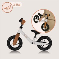 Bicicleta fara pedale Lionelo Toni Bej, cu ghidon si sa reglabile, ultra usoara, 2.8 kg, 18 luni+, sustine 30 kg, conform cu standardul EN71-123, certificata TUV SUD - 5