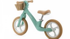 Bicicleta fara pedale pentru copii, Adamex Pixie, cu roti de 12 inch din spuma PU, cu cosulet, design retro, scaun reglabil, inaltime sezut 33-43 cm, sarcina maxima admisa 50 kg, 2-6 ani, Prestige Mint