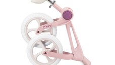 Bicicleta fara pedale pentru copii Momi Noru Pink, pliabila, varsta 2 ani+, greutate admisa 35 kg