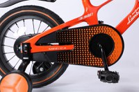 Bicicleta Lamborghini 16 inch cadru magneziu portocalie - 3