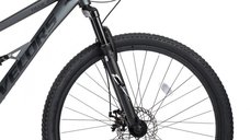Bicicleta MTB-Full Suspension Velors Trail V26271D GriNegru 26 inch, echipare Shimano, 21 viteze, manete secventiale, frane disc mecanice