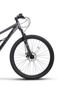 Bicicleta MTB-Full Suspension Velors Trail V26271D GriNegru 26 inch, echipare Shimano, 21 viteze, manete secventiale, frane disc mecanice - 1