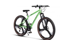 Bicicleta MTB-HT Velors Power 2.7 V27302M VerdeAlbNegru 27 inch cadru aluminiu