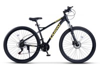 Bicicleta MTB Ride Carpat C29303H NegruGalben, roti 29 inch, echipare Shimano, manete secventiale, frane hidraulice, cabluri integrate, 21 viteze - 1