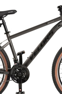 Bicicleta MTB Velors Mercury V26301G GriNegru, Schimbator spate Carpat, Roti 26 Inch, Manete Schimbator Rotative, 21 viteze, Frane Mecanice Disc fataspate - 2