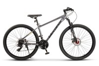 Bicicleta MTB Velors Rambler V27311A 27.5 inch, GriNegru , inaltime utilizator 160-175 cm , cadru din otel, greutate suportata 120 kg - 1