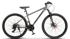 Bicicleta MTB Velors Rambler V27311A 27.5 inch, GriNegru , inaltime utilizator 160-175 cm , cadru din otel, greutate suportata 120 kg