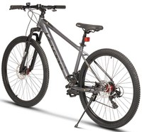 Bicicleta MTB Velors Rambler V27311A 27.5 inch, GriNegru , inaltime utilizator 160-175 cm , cadru din otel, greutate suportata 120 kg - 2