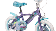 Bicicleta pentru copii 3-5 ani Huffy Frozen 12 inch cu roti ajutatoare