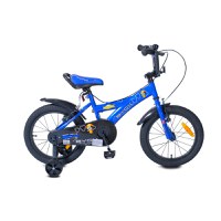 Bicicleta pentru copii Byox cu roti ajutatoare Devil 16 Albastra - 2
