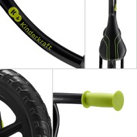 Bicicleta pentru copii copii Kinderkraft 2Way Next Offroad Black, scaun reglabil de la 32-41 cm, roti spuma EVA, ghidon reglabil, pentru copii de la 2 ani pana la 35 kg, unghi de viraj limitat - 2