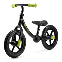 Bicicleta pentru copii copii Kinderkraft 2Way Next Offroad Black, scaun reglabil de la 32-41 cm, roti spuma EVA, ghidon reglabil, pentru copii de la 2 ani pana la 35 kg, unghi de viraj limitat - 5