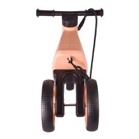 Bicicleta pentru copii Funny Wheels Rider SuperSport Pastel Apricot 2 in 1 fara pedale, 18+ luni, pneuri si manere de cauciuc, 4 nivele de reglaj pe inaltime, greutate admisa 25 kg - 3