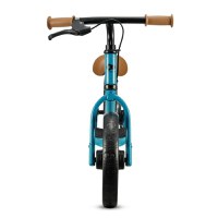 Bicicleta pentru copii Kinderkraft Space Deep Blue fara pedale, cu suport picioare, frana de mana, greutate admisa 35 kg - 3