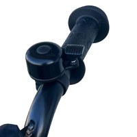 Bicicleta pentru copii Procart Verde 14 inch, roti ajutatoare detasabile, cadru otel 21.5 cm, manere cauciucate, ghidonsa reglabile - 5