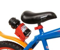 Bicicleta pentru copii Toimsa Hot Wheels 16 inch cu roti ajutatoare, suport si sticla de apa - 2