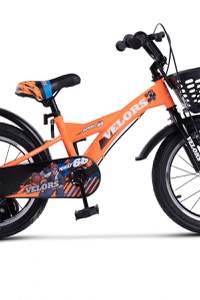 Bicicleta pentru copii Velors V1601A Portocaliu, roti 16 inch, 4-6 ani, 16 viteze, inaltime utilizator  100-115 cm , greutate suportata 60 kg - 4