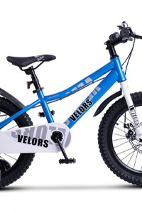 Bicicleta pentru copii Velors V18345A Albastru, roti 18 inch, 5-7 ani, greutate suportata 80 kg, inaltime utilizator 110-125 cm - 4