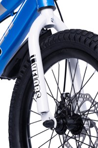 Bicicleta pentru copii Velors V18345A Albastru, roti 18 inch, 5-7 ani, greutate suportata 80 kg, inaltime utilizator 110-125 cm - 6