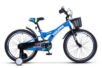 Bicicleta pentru copii Velors V2001A Albastru, roti 20 inch, varsta 7-10 ani, inaltime utilizator 120-135 cm, greutate suportata 80 kg - 1
