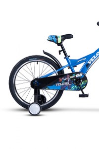 Bicicleta pentru copii Velors V2001A Albastru, roti 20 inch, varsta 7-10 ani, inaltime utilizator 120-135 cm, greutate suportata 80 kg - 6