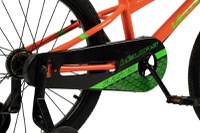 Bicicleta pentru copii Velors V2003B PortocaliuVerde, roti 20 inch, inaltime utilizator 120-135 cm, greutate suportata 80 kg - 4