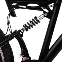 Bicicleta Procart MTB Rosu full suspension, 26 inch, 21 viteze, sistem de franare pe disc, cadru otel - 2