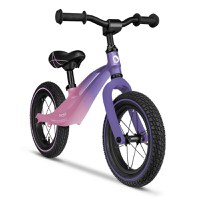 Bicicleta usoara fara pedale Lionelo cu roti gonflabile 12 inch Bart Air Pink Violet - 3