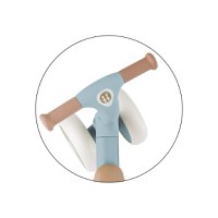 Bicicletatricicleta pentru copii PetiteMars Bingo Albastru 3 in 1, multifunctionala, cu pedale detasabile, ghidon directionabil, sa reglabila pe inaltime, 2.3 kg, greutate admisa 25 kg, 12-36 luni - 2