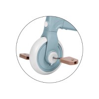 Bicicletatricicleta pentru copii PetiteMars Bingo Albastru 3 in 1, multifunctionala, cu pedale detasabile, ghidon directionabil, sa reglabila pe inaltime, 2.3 kg, greutate admisa 25 kg, 12-36 luni - 3